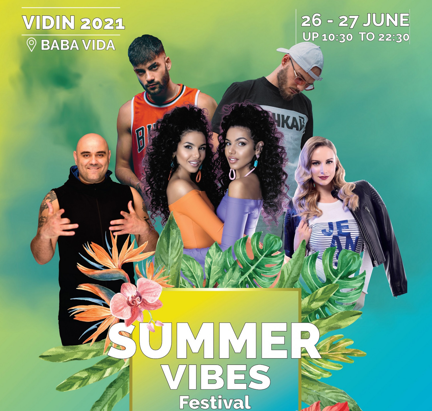 Куп звезди излизат на сцената на Summer Vibes Festival във Видин