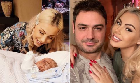 Камелия и Цветин заведоха бебето на първо море и... СНИМКИ