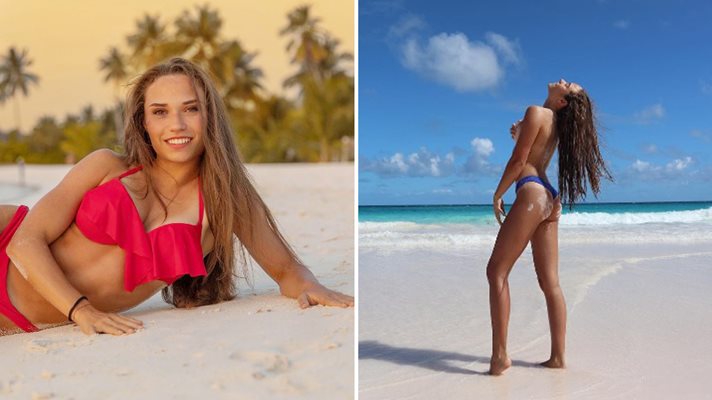 Новата гореща мацка в "Игри на волята" с тайно гадже СНИМКИ 18+