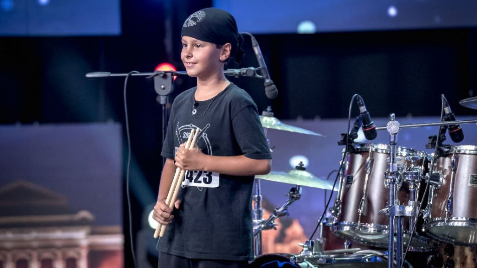 9-годишен барабанист се готви за триумф в "България търси талант"